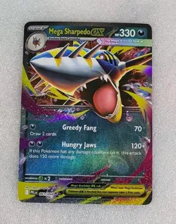 Mega Sharpedo ex 061/094 NM/M ME02 Phantasmal Flames Pokemon TCG - Image 1