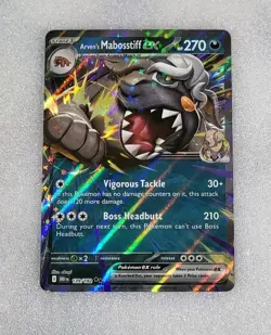 Arven's Mabosstiff ex 139/182 NM/M SV10 Destined Rivals DRI Pokemon TCG - Image 1
