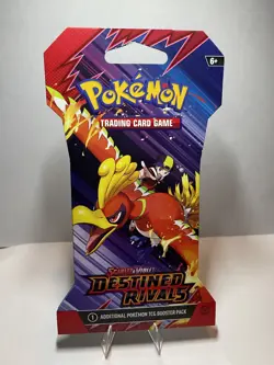 Destined Rivals Sleeved Booster Pack - Pokemon TCG Sealed - Image 1