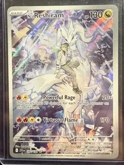 Pokemon TCG N's Reshiram 167/159 Sv09: Journey Together NM Condition - Image 2