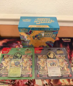 Pokemon Ascended Heroes - Lot Of 3! 1 ETB and 2 Two Pack Blisters! - Image 1