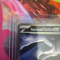 Pokemon Team Rocket's Mewtwo EX 281/217 ascended heroes Holo Rare English - Image 5