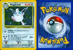 WIGGLYTUFF 16/64 HOLO RARE JUNGLE POKEMON UNLIMITED HOLO MP - Image 3