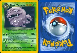 DARK WEEZING 31/82 RARE TEAM ROCKET POKEMON UNLIMITED MP - Image 3