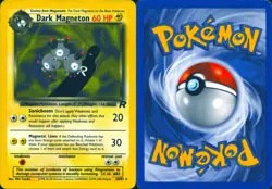 DARK MAGNETON 28/82 RARE TEAM ROCKET POKEMON UNLIMITED MP - Image 3