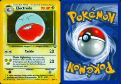 ELECTRODE 2/64 HOLO RARE JUNGLE POKEMON UNLIMITED HOLO MP - Image 3