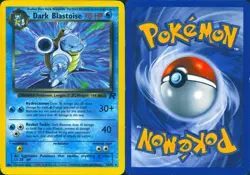 DARK BLASTOISE 20/82 RARE TEAM ROCKET POKEMON UNLIMITED MP - Image 3