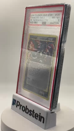 2006 Pokemon Gold Star Ex Dragon Frontiners #100 Charizard Holo PSA 8 NM-MT - Image 2