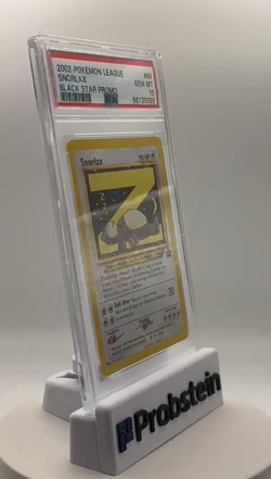 2002 Pokemon League Black Star Promo #49 Snorlax PSA 10 GEM MINT - Image 2