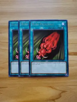 Yu-Gi-Oh - Rush Recklessly 3X - Full Playset - Rare - Image 1