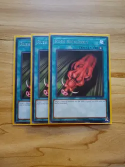 Yu-Gi-Oh - Rush Recklessly 3X - Full Playset - Rare - Image 2