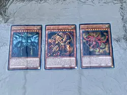 The Winged Dragon Of Ra + Obelisk The Tormentor + Slifer | LDK2 | Yu-Gi-Oh! - Image 1