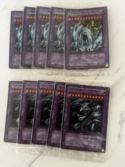 YUGIOH DRAGON MASTER KNIGHT + BLUE-EYES ULTIMATE DRAGON 5 Sets - Image 4