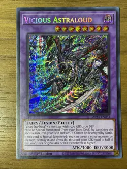 Yu-Gi-Oh - Vicious Astraloud - MP23-EN083 - Prismatic Secret Rare - Image 1