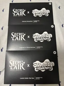 Secret Lair x SpongeBob Superdrop Bundle Rainbow Foil - Image 1