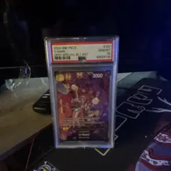 One Piece CCG O-Nami OP06-101 Alt Art Foil Rare PSA 10 ENGLISH - Image 1