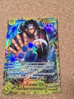 One Piece Bartholomew Kuma SEC OP12 Legacy Of The Master English OP12-119 - Image 1