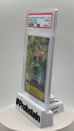 2026 One Piece OP14-EB04 FR Treasure Rare #113 Roronoa Zoro PSA 10 GEM MINT - Image 2