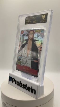 2022 One Piece OP01 Japanese Manga Alternate Art #120 Shanks BGS 10 BLACK LABEL - Image 2