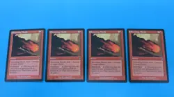 4x SCORCHING MISSILE PLAYSET ODYSSEY MTG MAGIC THE GATHERING NM / UNPLAYED - Image 1