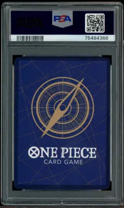 2022 One Piece OP02 Japanese #013 Portgas D. Ace Manga Alternate Art PSA 10 - Image 3