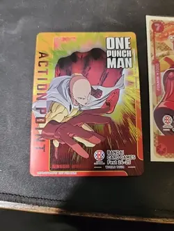 Union Arena TCG English One Punch Man Bandai Card Fest Action Point NM - Image 1
