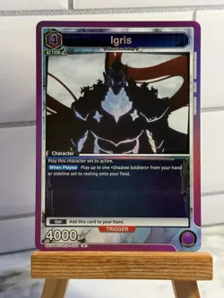Solo Leveling Union Arena Igris R Trigger 4000BP SLG1-028 EN - Image 1