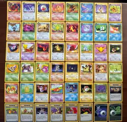 LP-NM Pokemon Team Rocket 2000 Complete UNC/CMN Cards 48/82 WOTC - Image 1