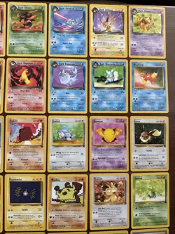 LP-NM Pokemon Team Rocket 2000 Complete UNC/CMN Cards 48/82 WOTC - Image 4