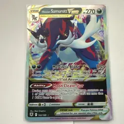 Pokemon Card Astral Radiance Samurott VSTAR 102/189 NM - Image 1