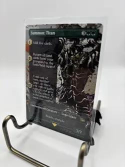 Summon Titan Borderless Nonfoil MTG Final Fantasy NM English Magic Card - Image 2