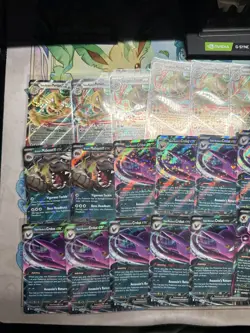 Pokemon 40 Ex Card Lot Bulk Mega Evolutions Scarlet Violet Nm Near Mint #7 - Image 2