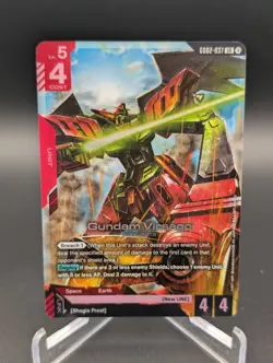 Gundam TCG Card Game Dual Impact GD02-037 LR Gundam Virsago - Image 1