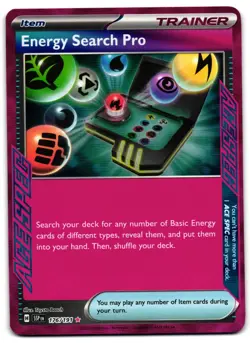 Energy Search Pro 176/191 - Surging Sparks ACE SPEC Rare Pokemon TCG - M/LP Card - Image 1