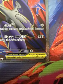 Pokemon Mega Latias EX Holo Ultra Rare Card 163/132 ME01 Mega Evolution - Image 4