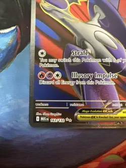Pokemon Mega Latias EX Holo Ultra Rare Card 163/132 ME01 Mega Evolution - Image 5