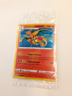 Pokemon Charizard SWSH075 Special Delivery BSP Holo Card Sealed NM/M - Image 1