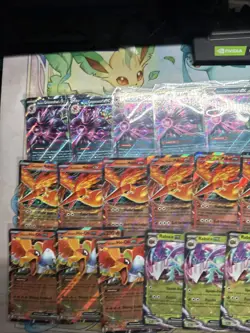 Pokemon 40 Ex Card Lot Bulk Mega Evolutions Scarlet Violet Nm Near Mint #6 - Image 3
