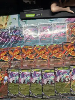 Pokemon 40 Ex Card Lot Bulk Mega Evolutions Scarlet Violet Nm Near Mint #6 - Image 5
