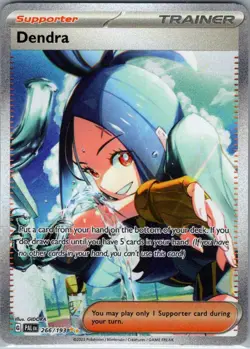 Dendra 266/193 SV02: Paldea Evolved - Pokemon Card - NM - Image 1