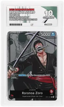 One Piece Ace 10 Slab Collection 12 Cards - Image 2
