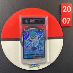 Pokemon Chinese TCG Card Calyrex Ice Rider V CS3bC 044/122Grade10 - Image 1