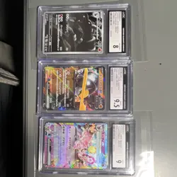 Pokemon Graded Lot 3 Japanese Cards Houndoom, Iron Boulder ex, Espeon ex - Image 1