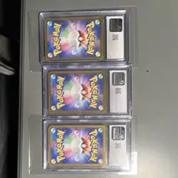 Pokemon Graded Lot 3 Japanese Cards Houndoom, Iron Boulder ex, Espeon ex - Image 2