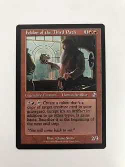 Feldon of the Third Path Retro Frame MTG Magic the Gathering Card NM Mint TSR - Image 1