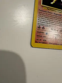 Brock's Ninetales 3/132 WOTC Gym Challenge Unlimited Holo Pokemon Card LP - Image 4