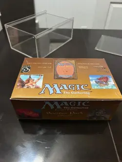 Magic The Gathering Revised EMPTY Booster Display with Graded Power Acrylic Case - Image 2