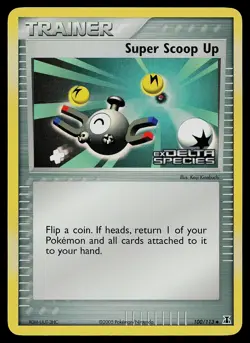 Pokemon Card - Super Scoop Up Delta Species 100/113 Reverse Holo Stamped - Image 1