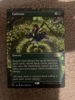 CULTIVATE 317 MAGIC: THE GATHERING CORE SET 2021 (M21) RARE ALT ART NM Free Ship - Image 1