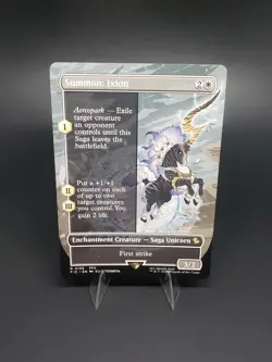 Summon: Ixion (Borderless) Commander: Final Fantasy Regular MTG 0195 LP - Image 1